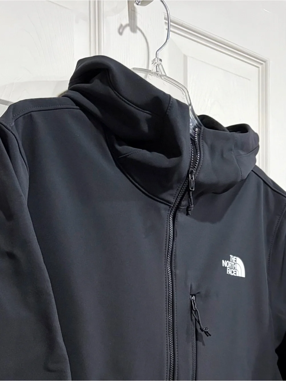 The North Face Men’s Large Apex Bionic 3 Hoodie Black NWT Soft Shell Hood Jacket
